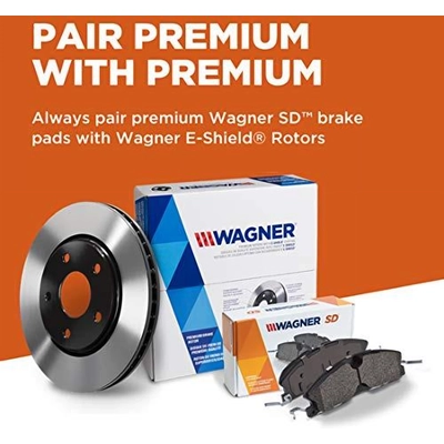 WAGNER - SX1775 - Rear Severe Duty Pads pa13