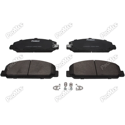 Rear Severe Duty Semi Metallic Premium Pad by PROMAX - 19-1683 pa1