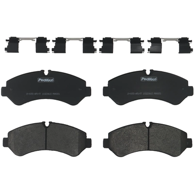 Rear Severe Duty Semi Metallic Premium Pad by PROMAX - 19-2236 pa4