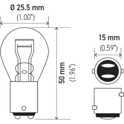 Rear Side Marker (Pack of 10) by HELLA - 1034 pa1