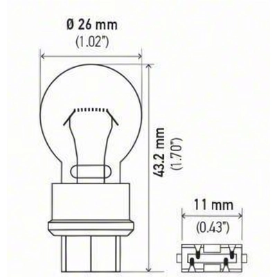 Marqueur latéral arrière by HELLA - 3157TB pa9