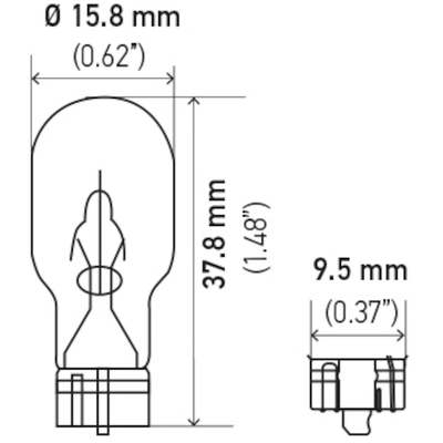 HELLA - 912 - Back Up Light Bulb pa2