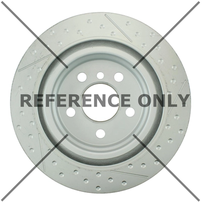 Rear Slotted Rotor by CENTRIC PARTS - 126.34179 pa2