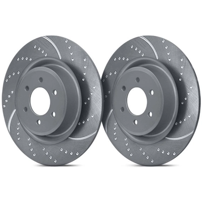 EBC BRAKE - GD7141 - 1-Piece Rear Brake Rotors pa1