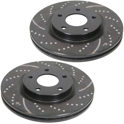 Rear Slotted Rotor by EBC BRAKE - GD7319 pa14