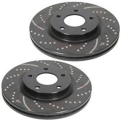 Rear Slotted Rotor by EBC BRAKE - GD7373 pa8