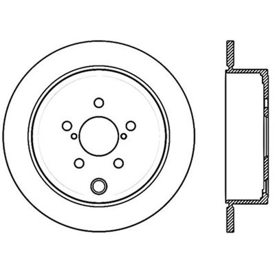 Rear Slotted Rotor by STOPTECH - 126.47029SR pa14