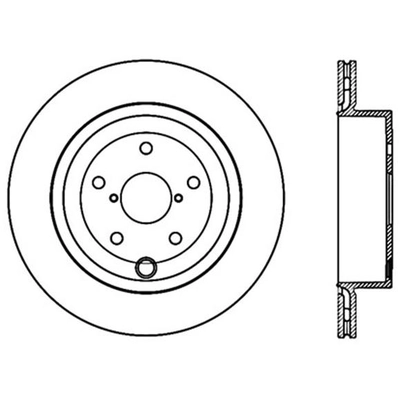 Rear Slotted Rotor by STOPTECH - 126.47030SR pa14