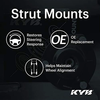 Rear Strut Mount by KYB - SM5684 pa4