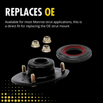 Rear Strut Mount by MONROE/EXPERT SERIES - 906927 pa2