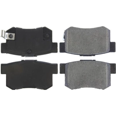 Rear Super Premium Ceramic Pads by CENTRIC PARTS - 105.05371 pa10