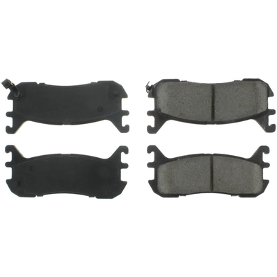 Rear Super Premium Ceramic Pads by CENTRIC PARTS - 105.06360 pa4