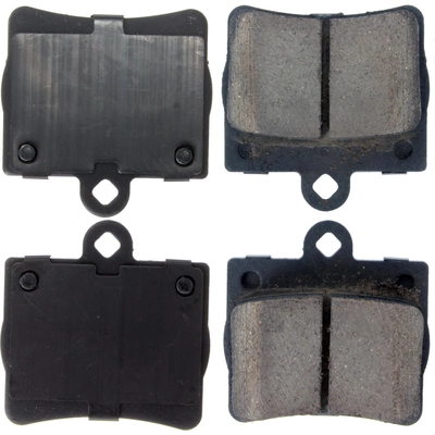 Rear Super Premium Ceramic Pads by CENTRIC PARTS - 105.07390 pa2