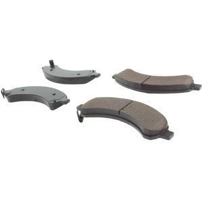 Rear Super Premium Ceramic Pads by CENTRIC PARTS - 105.09890 pa7
