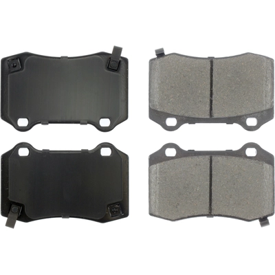 Rear Super Premium Ceramic Pads by CENTRIC PARTS - 105.10530 pa2