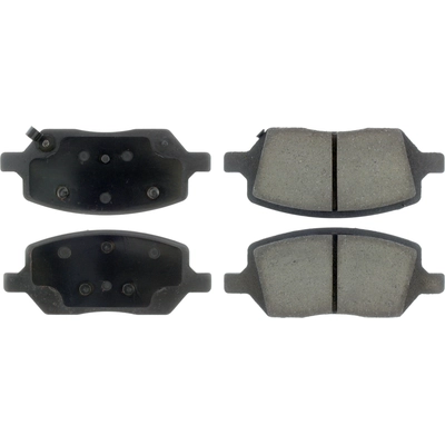 Rear Super Premium Ceramic Pads by CENTRIC PARTS - 105.10930 pa1
