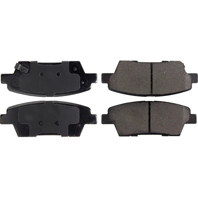 Rear Super Premium Ceramic Pads by CENTRIC PARTS - 105.15510 pa1
