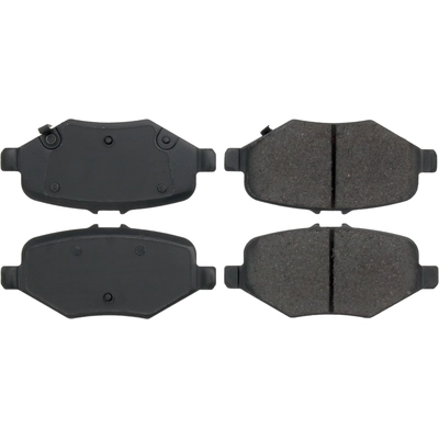 Rear Super Premium Ceramic Pads by CENTRIC PARTS - 105.16120 pa4