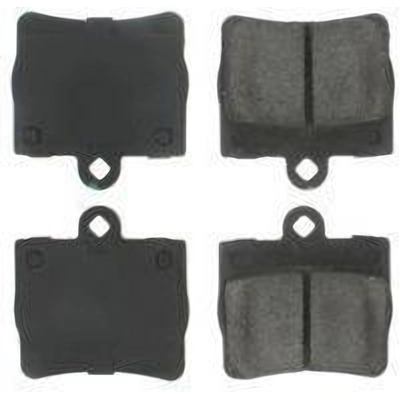 Rear Super Premium Semi Metallic Pads by CENTRIC PARTS - 104.07390 pa8