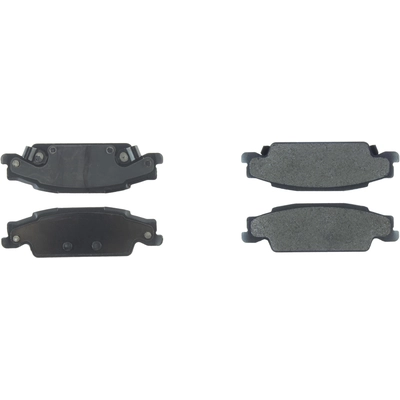 Plaquettes arrières semi-métallique de qualité supérieur par CENTRIC PARTS - 104.09220 pa6