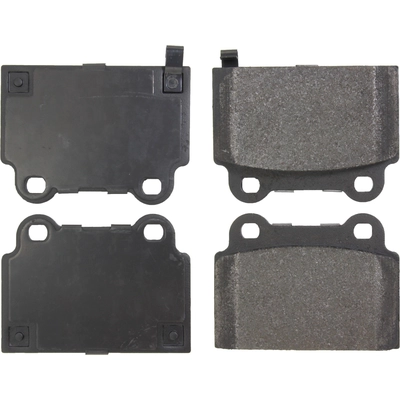 Rear Super Premium Semi Metallic Pads by CENTRIC PARTS - 104.13680 pa5