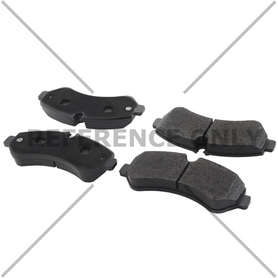 Rear Super Premium Semi Metallic Pads by CENTRIC PARTS - 104.60960 pa1