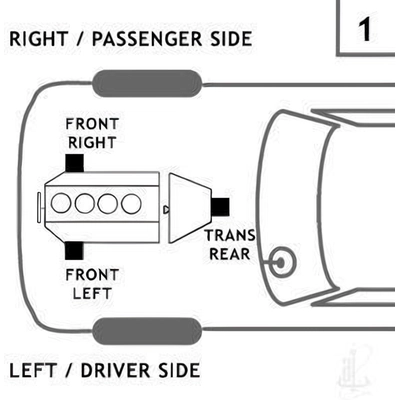 Rear Transmission Mount by ANCHOR - 3063 pa20