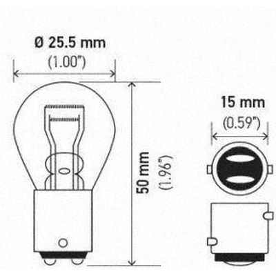 Rear Turn Signal (Pack of 10) by HELLA - 1034 pa18