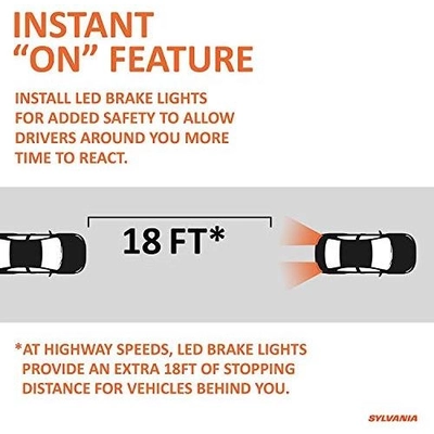 Rear Turn Signal by SYLVANIA - 3157LED.BP2 pa21