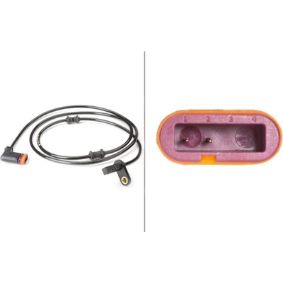 Rear Wheel ABS Sensor by HELLA - 010039731 pa4