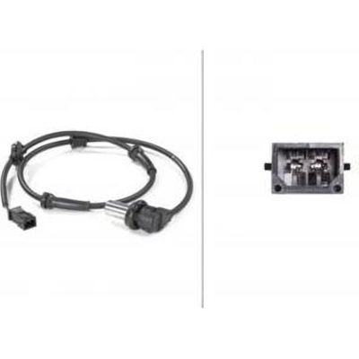 Rear Wheel ABS Sensor by HELLA - 012806151 pa3