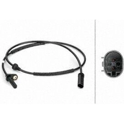 Rear Wheel ABS Sensor by HELLA - 012806481 pa1