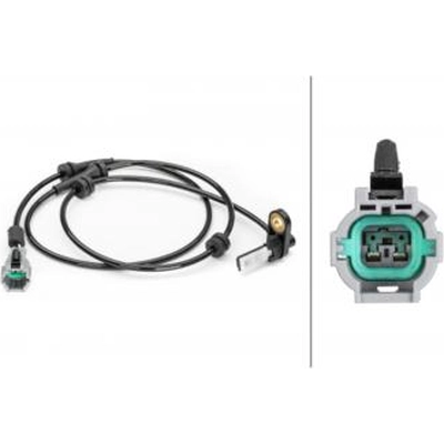 Rear Wheel ABS Sensor by HELLA - 230040661 pa1