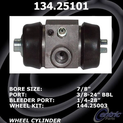 Rear Wheel Cylinder by CENTRIC PARTS - 134.25101 pa1