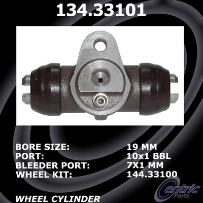 Rear Wheel Cylinder by CENTRIC PARTS - 134.33101 pa2