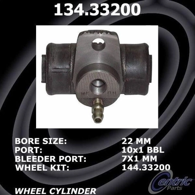 Rear Wheel Cylinder by CENTRIC PARTS - 134.33200 pa5