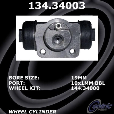 Rear Wheel Cylinder by CENTRIC PARTS - 134.34003 pa1