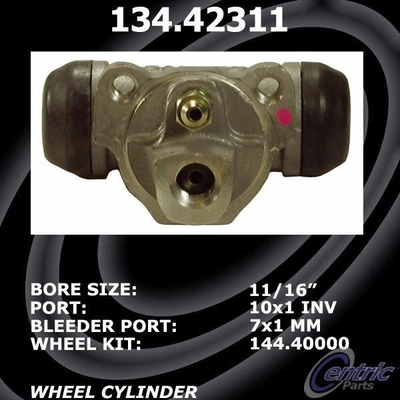 Rear Wheel Cylinder by CENTRIC PARTS - 134.42311 pa1