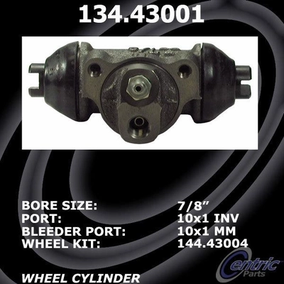 Rear Wheel Cylinder by CENTRIC PARTS - 134.43001 pa2