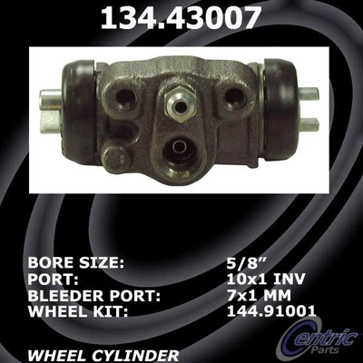 Rear Wheel Cylinder by CENTRIC PARTS - 134.43007 pa1