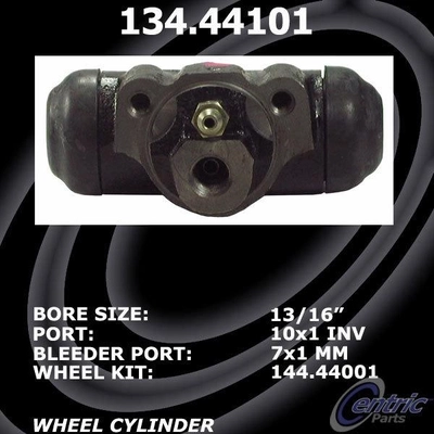 Rear Wheel Cylinder by CENTRIC PARTS - 134.44101 pa1