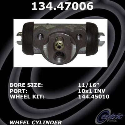 Cylindre de roue arrière par CENTRIC PARTS - 134.47006 pa4