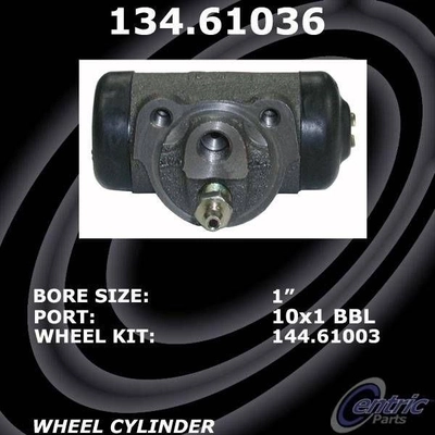 Rear Wheel Cylinder by CENTRIC PARTS - 134.61036 pa3
