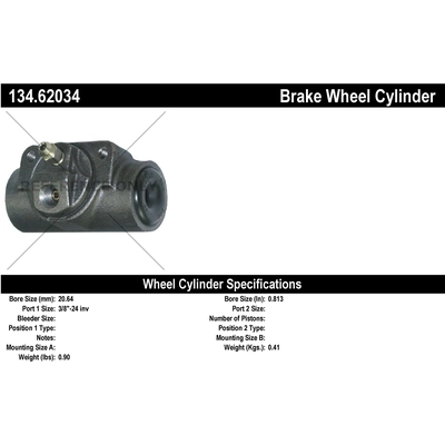 Rear Wheel Cylinder by CENTRIC PARTS - 134.62034 pa2