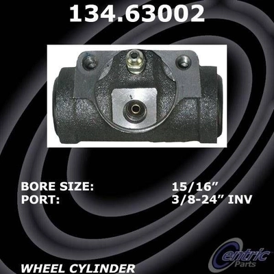 Cylindre de roue arrière par CENTRIC PARTS - 134.63002 pa6
