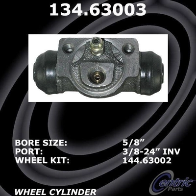 Cylindre de roue arrière par CENTRIC PARTS - 134.63003 pa1