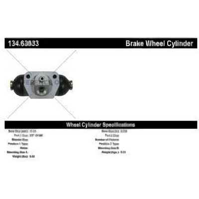 Rear Wheel Cylinder by CENTRIC PARTS - 134.63033 pa3