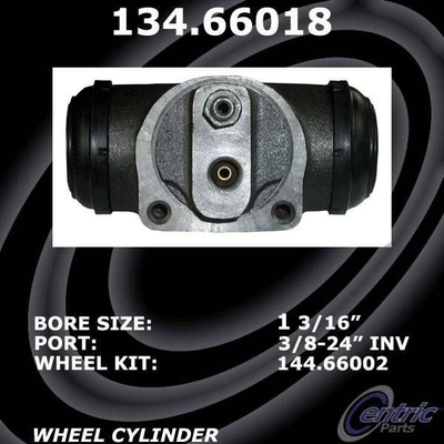 Cylindre de roue arrière par CENTRIC PARTS - 134.66018 pa4