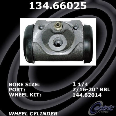 Rear Wheel Cylinder by CENTRIC PARTS - 134.66025 pa3