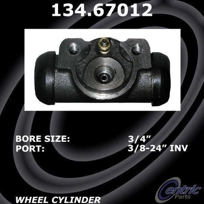 Rear Wheel Cylinder by CENTRIC PARTS - 134.67012 pa4